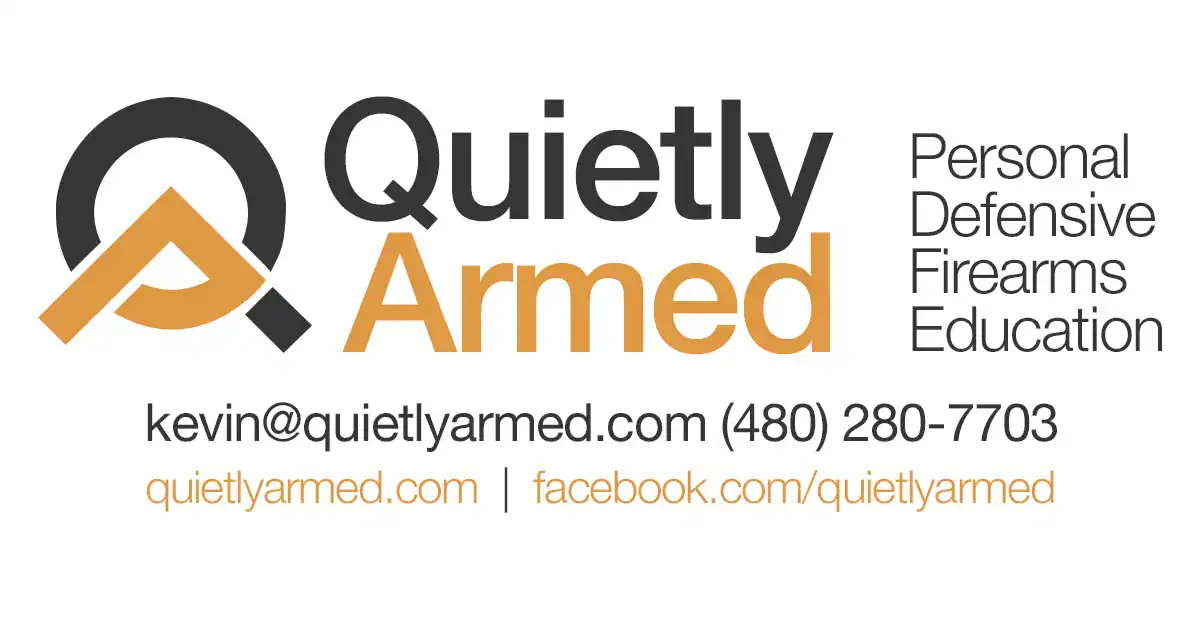 Quietly Armed logo
